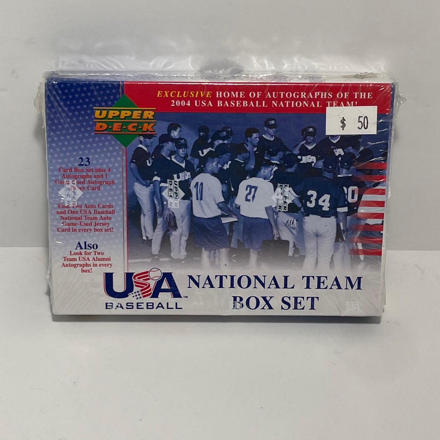 2004 Upper Deck USA Baseball National Team Box Set