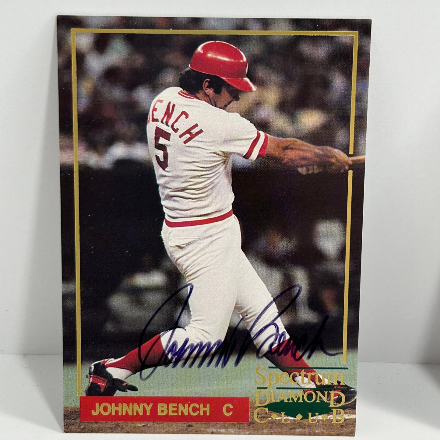 Spectrum Holdings Cincinnati Reds 5 Card Team Set Autos