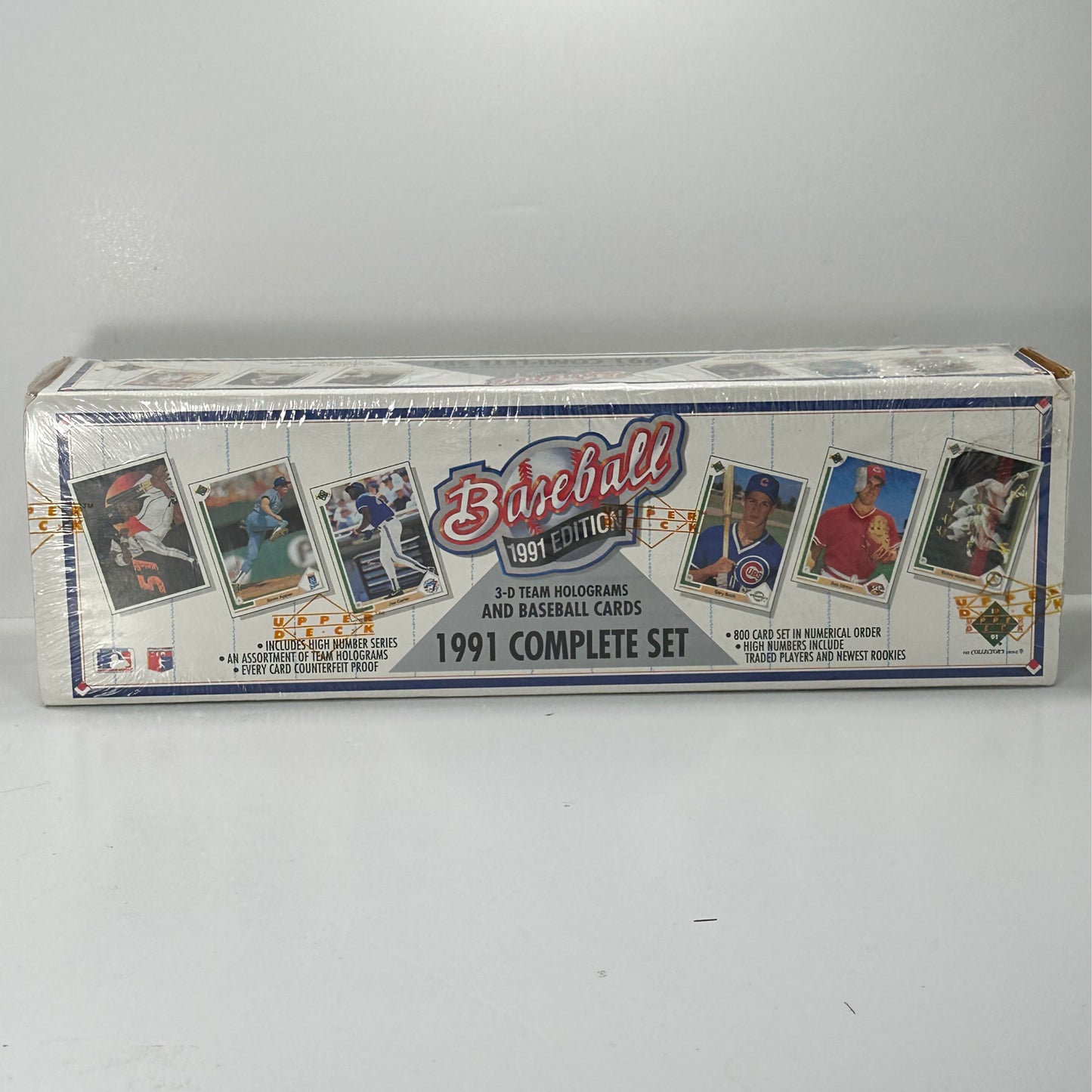 1991 Upper Deck Baseball Complete Factory Sealed Set
