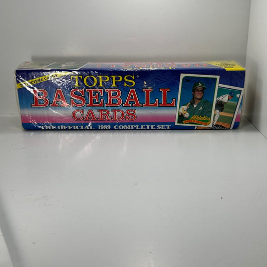 1989 Official Topps Baseball Cards Complete Set of 792 Cards Factory Sealed RCs