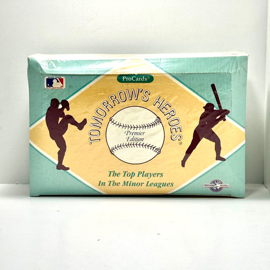 1991-1992 Pro Cards Tomorrows Heroes Minor League Baseball Cards Sealed Wax Box