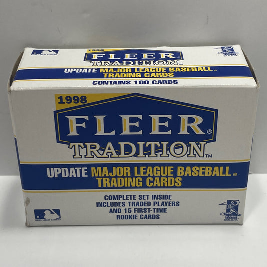 1998 Fleer Tradition Update Set Drew Rocker Glaus Kapler RCs Griffey Ripken