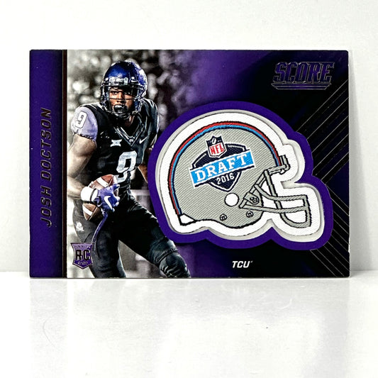 2016 Panini Score Josh Doctson Helmet Patch