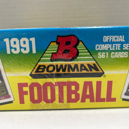 1991 Bowman Football Complete Set