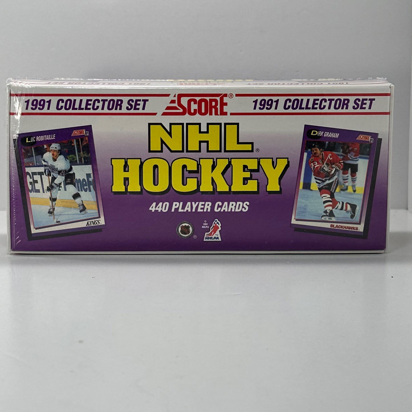 1991 SCORE NHL HOCKEY COMPLETE 440-CARD FACTORY SEALED SET - DOMINIK HASEK RC!