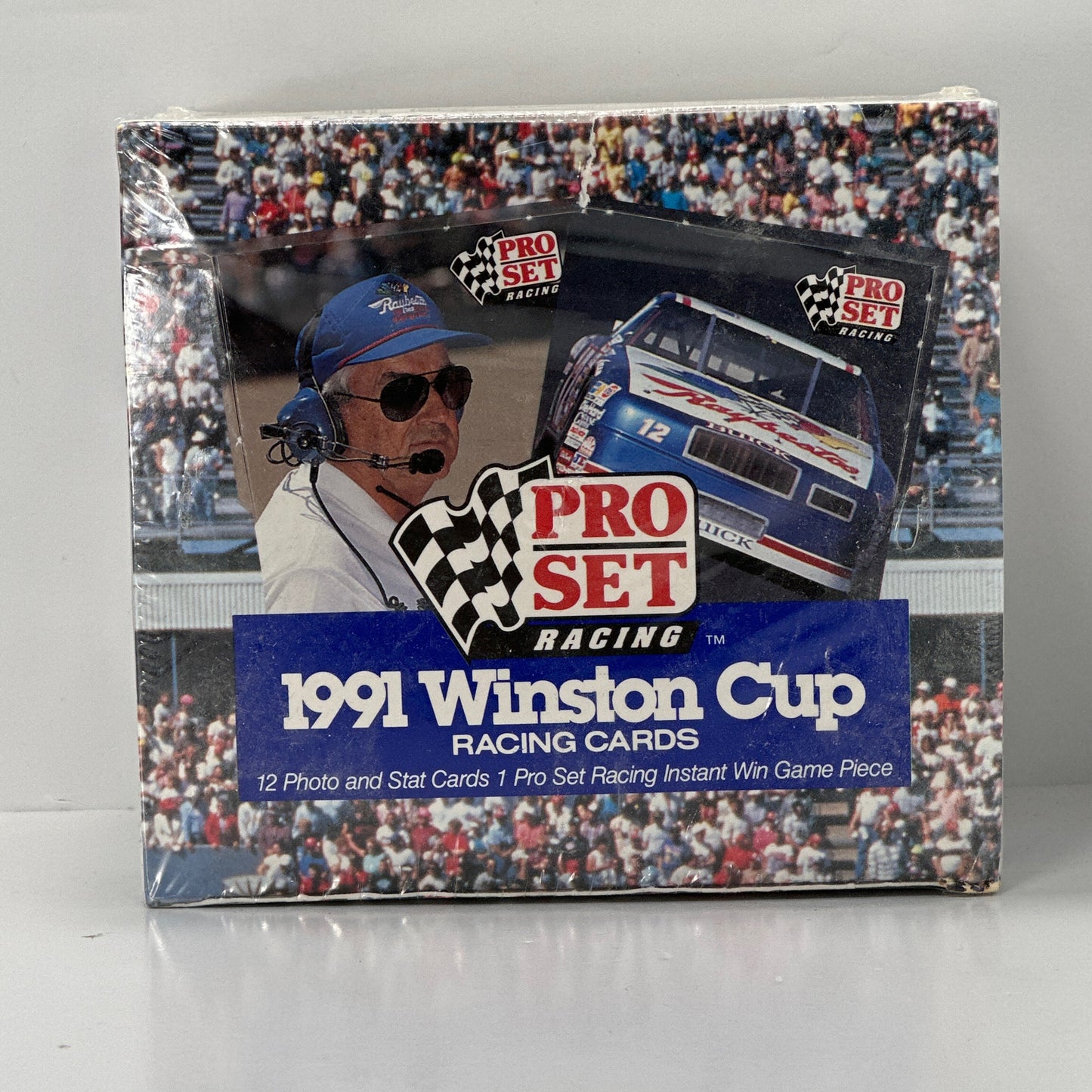 1991 Pro Set Racing Winston Cup Factory sealed Box 36 packs