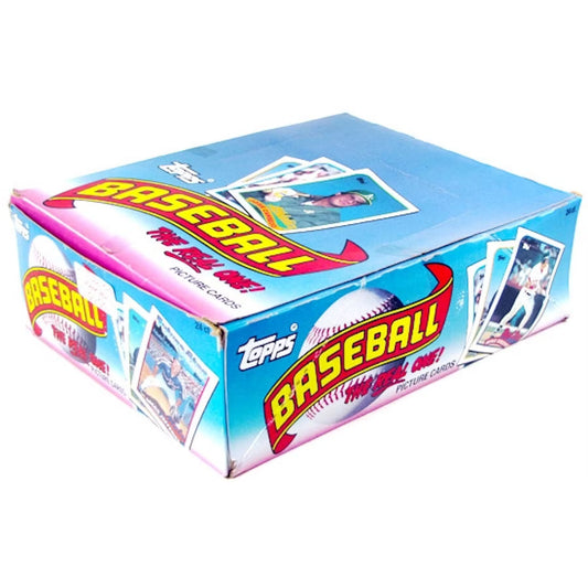 1989 TOPPS RACK BASEBALL BOX 24 PACKS 42 CARDS PER PACK