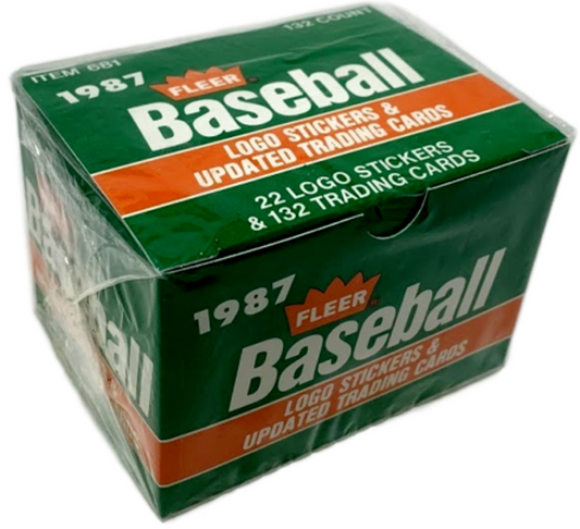 1987 FLEER BASEBALL UPDATE SET FACTORY SEALED 132 CRDS MCGWIRE & MADDUX RC