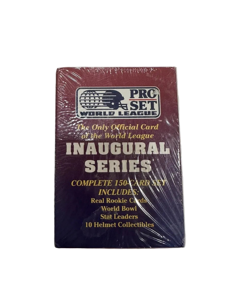 1991 Pro Set World League Inaugural Series Football Card Set Factory Sealed