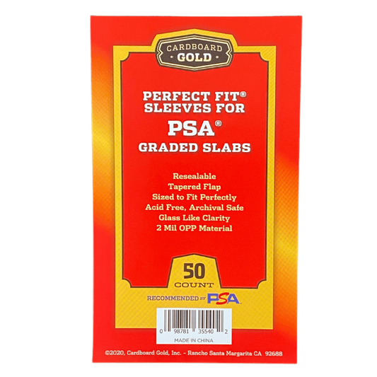 Cardboard Gold PSA Perfect Fit Sleeves