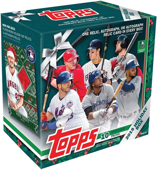 2019 Topps Baseball Holiday Mega Box Factory Sealed