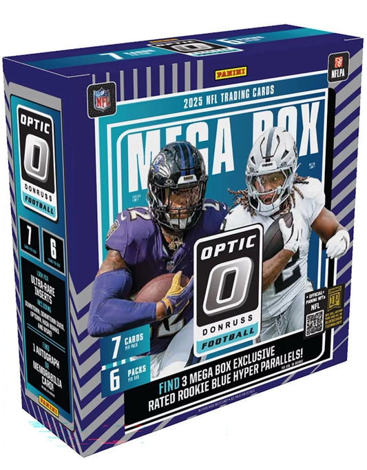 2025 Panini Donruss Optic Football Mega Box