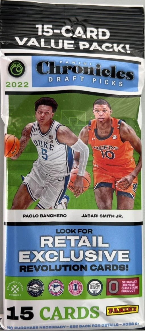 2022 Chronicles Draft Picks Basketball Value Pack