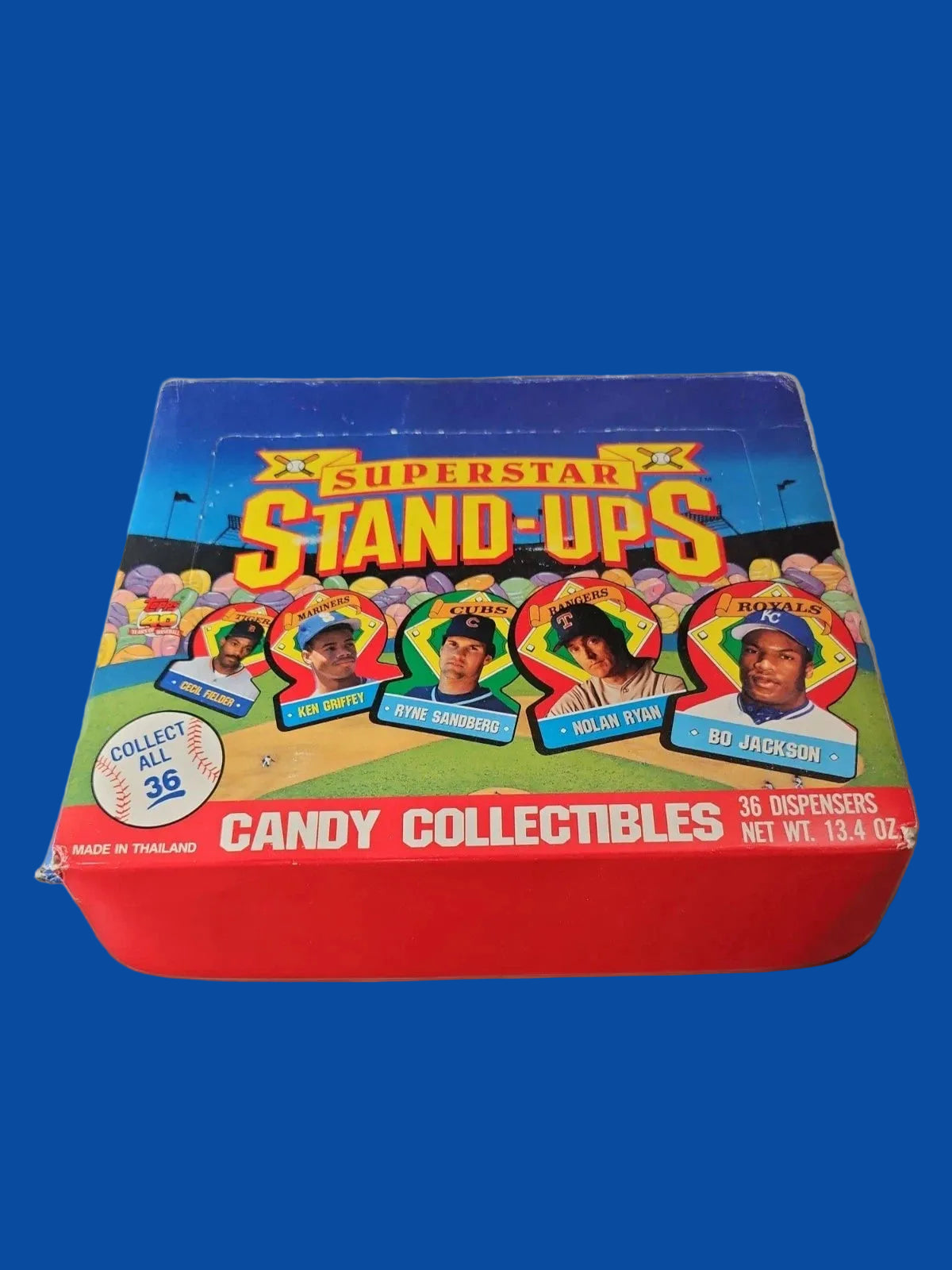 1991 Topps Baseball Superstar Stand-Ups Box (36 Packs)