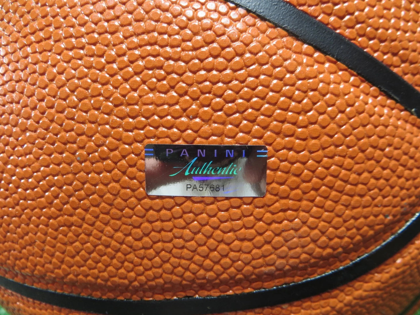 TRAE YOUNG ATLANTA HAWKS SIGNED FULLSIZE BASKETBALL PANINI AUTHENTIC
