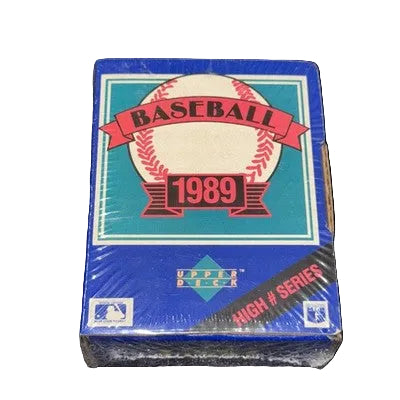 1989 Upper Deck Baseball High # Series Factory Sealed Set Omar Vizquel RC