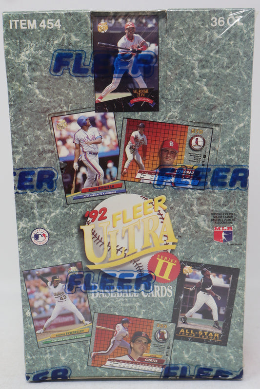 1992 Fleer Ultra Baseball Series 2 Wax Box Factory Sealed