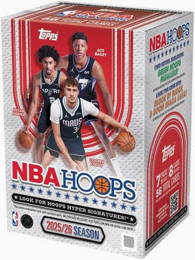 2025/26 Topps NBA Hoops 7 Pack Blaster Box