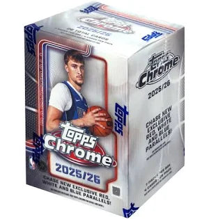 2025/26 Topps Chrome Basketball 7-Pack Blaster Box