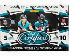2025 Panini Certified Football Hobby Box