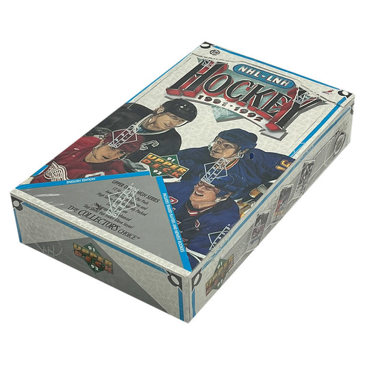 1991-92 UPPER DECK HOCKEY FACTORY SEALED HOBBY BOX