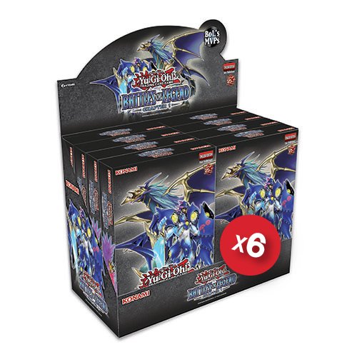 2024 Yu-gi-oh - Battle of Legends 8 Box Display (Sealed Case) (6 8-ct Boxes)
